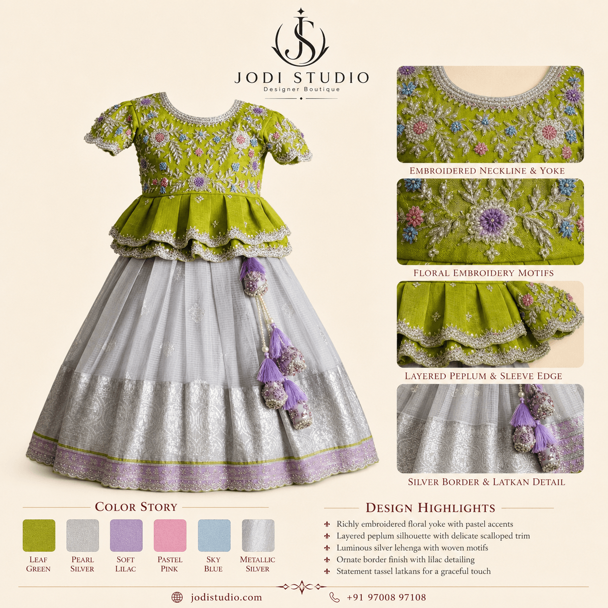 Floral Elegance Ensemble