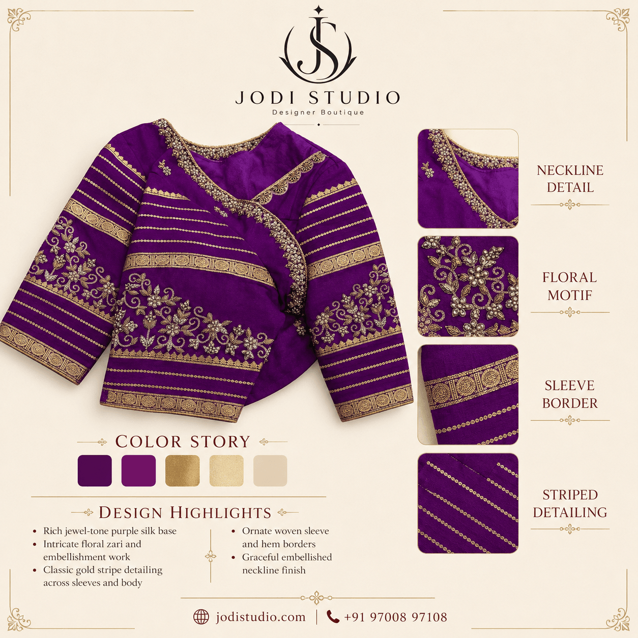 Regal Purple Elegance