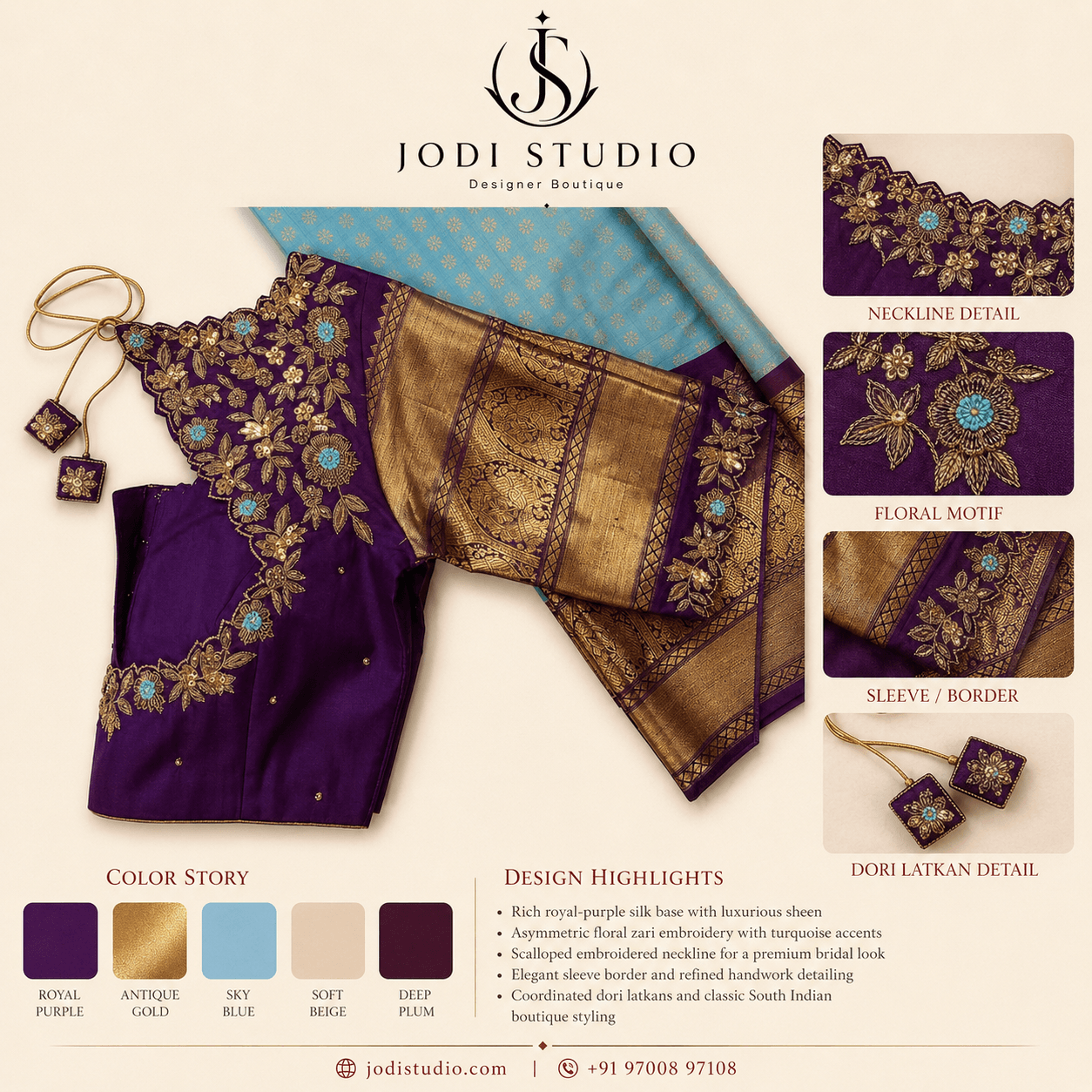 Regal Purple Elegance