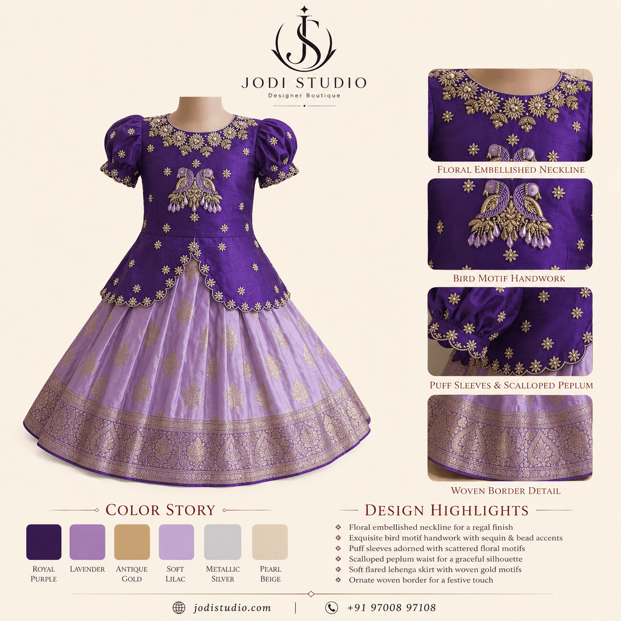 Regal Purple Elegance