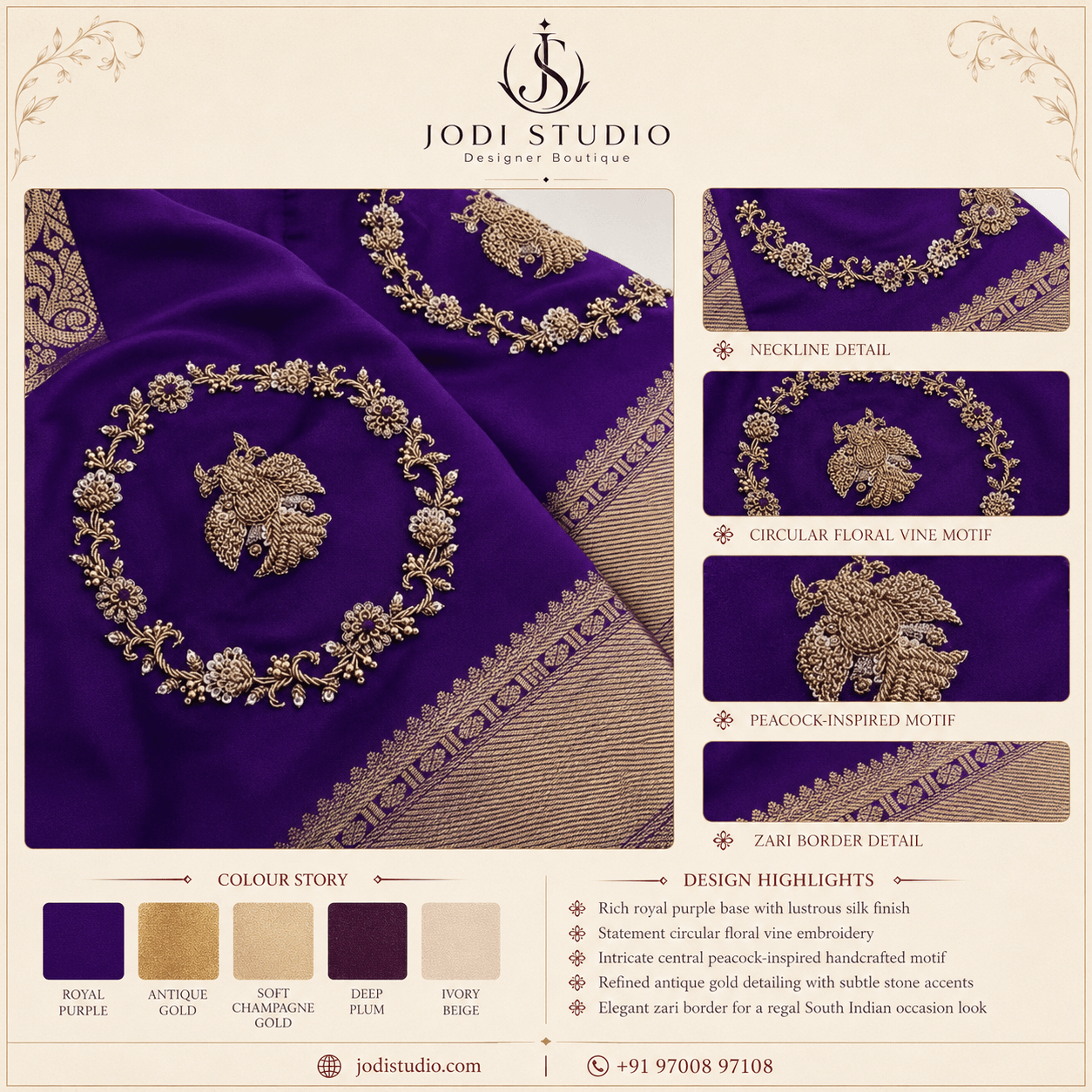 Regal Purple Elegance