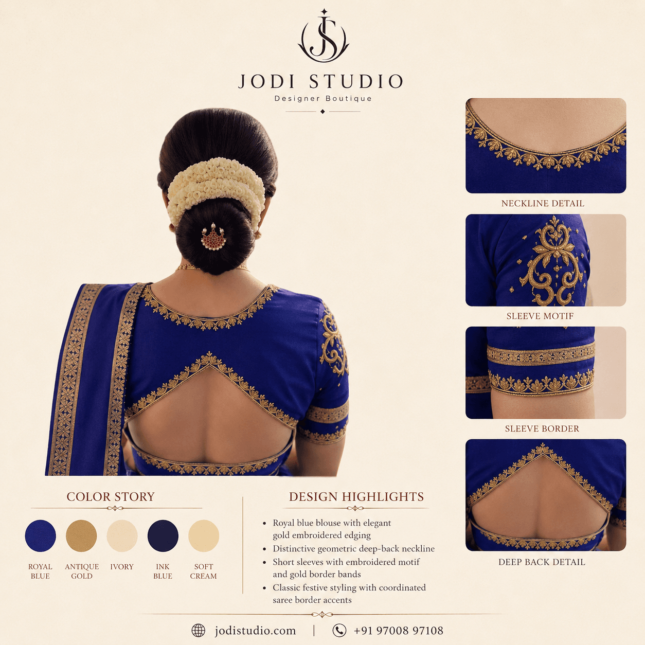 Regal Royal Blue Elegance