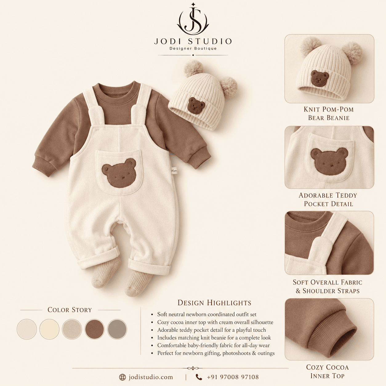 Adorable Teddy Ensemble