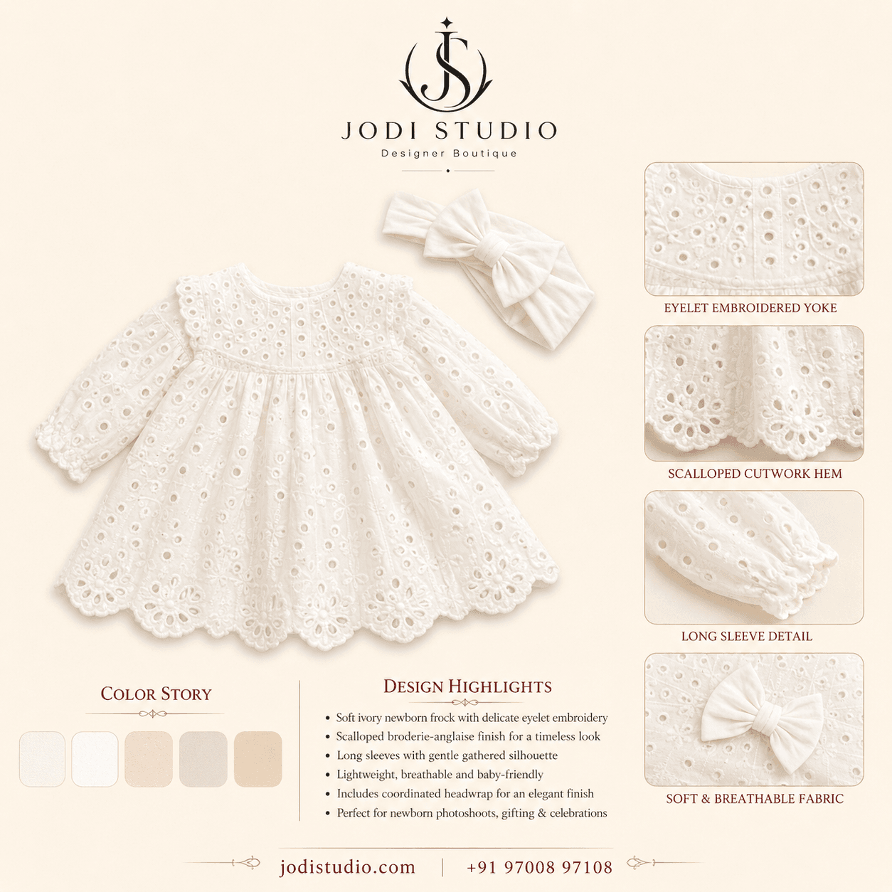 Charming Eyelet Dress